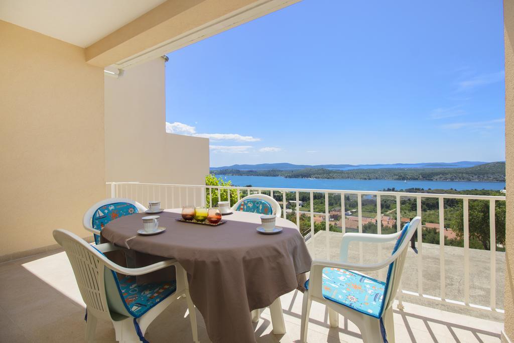 Bulat Sea View Apartments Šibenik Dış mekan fotoğraf